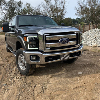 ALPHAREX - NOVA | Black | Ford Super Duty 11-16-Headlghts-Deviate Dezigns (DV8DZ9)