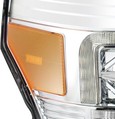 ALPHAREX - PRO | Chrome | Ford Super Duty 11-16-Headlghts-Deviate Dezigns (DV8DZ9)