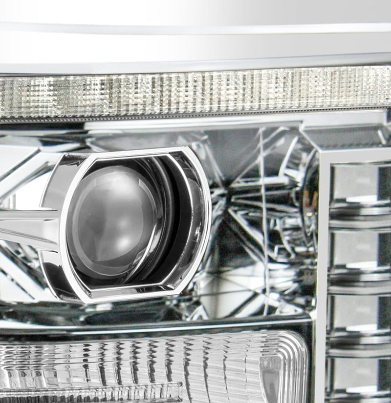 ALPHAREX - PRO | Chrome | Ford Super Duty 11-16-Headlghts-Deviate Dezigns (DV8DZ9)