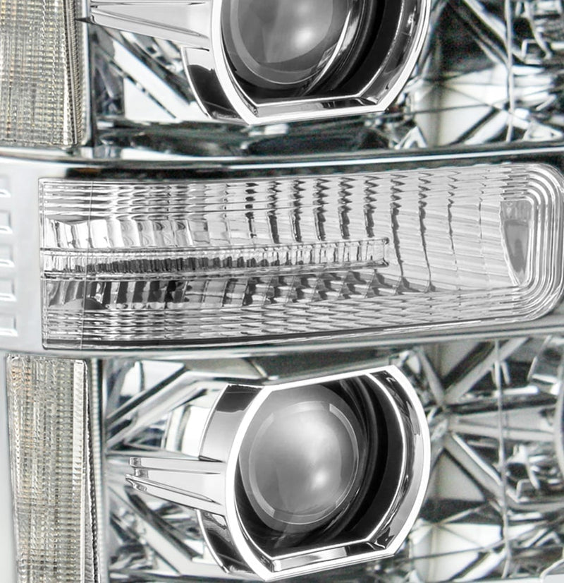 ALPHAREX - PRO | Chrome | Ford Super Duty 11-16-Headlghts-Deviate Dezigns (DV8DZ9)