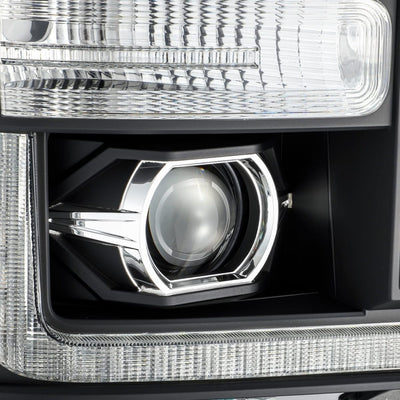 ALPHAREX - LUXX | Black | Ford Super Duty 11-16-Headlghts-Deviate Dezigns (DV8DZ9)