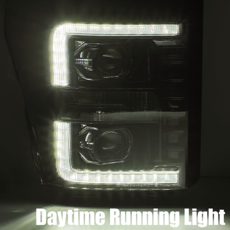 ALPHAREX - PRO | Chrome | Ford Super Duty 11-16-Headlghts-Deviate Dezigns (DV8DZ9)