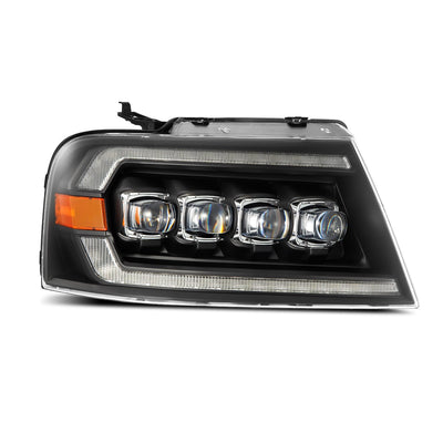 ALPHAREX - 04-08 Ford F150 / 06-08 Lincoln Mark LT NOVA-Series LED Projector Headlights Black (Pre-Order Now) (ETA end of Dec)-Headlights-Deviate Dezigns (DV8DZ9)