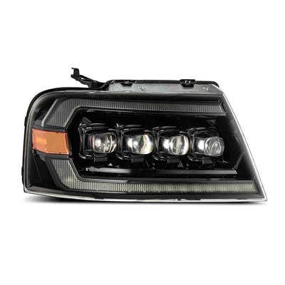 ALPHAREX - 04-08 Ford F150 / 06-08 Lincoln Mark LT NOVA-Series LED Projector Headlights Alpha-Black (Pre-Order Now) (ETA end of Dec)-Headlghts-Deviate Dezigns (DV8DZ9)