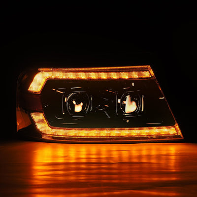 ALPHAREX - 04-08 Ford F150 / 06-08 Lincoln Mark LT LUXX-Series LED Projector Headlights Alpha-Black (Pre-Order Now) (ETA end of Dec)-Headlghts-Deviate Dezigns (DV8DZ9)