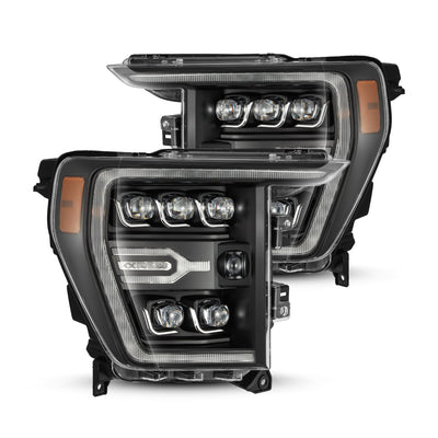 ALPHAREX - NOVA | Black | 21-23 Ford F-150-Headlights-Deviate Dezigns (DV8DZ9)