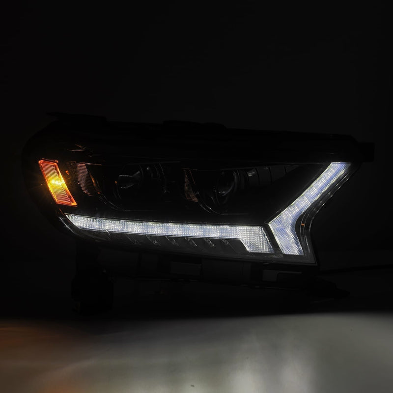 Alpharex - 19-21 Ford Ranger PRO-Series Projector Headlights Alpha-Black-Headlights-Deviate Dezigns (DV8DZ9)