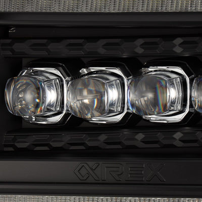 ALPHAREX - NOVA | Black | Sierra 1500 / 2500HD / 3500HD | 14-18-Headlights-Deviate Dezigns (DV8DZ9)