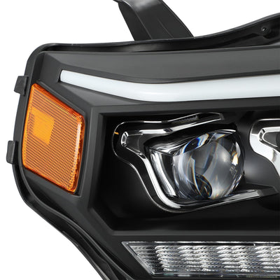 ALPHAREX - 14-20 Toyota 4Runner NOVA-Series LED Projector Headlights Black-Lighting-Deviate Dezigns (DV8DZ9)