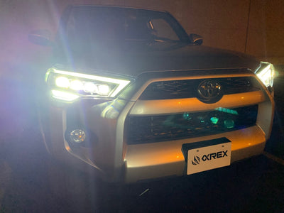 ALPHAREX - 14-20 Toyota 4Runner NOVA-Series LED Projector Headlights Black-Lighting-Deviate Dezigns (DV8DZ9)