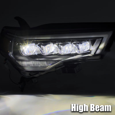 ALPHAREX - 14-20 Toyota 4Runner NOVA-Series LED Projector Headlights Black-Lighting-Deviate Dezigns (DV8DZ9)