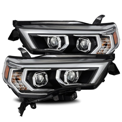 ALPHAREX - 14-20 Toyota 4Runner PRO-Series Projector Headlights Black-Lighting-Deviate Dezigns (DV8DZ9)