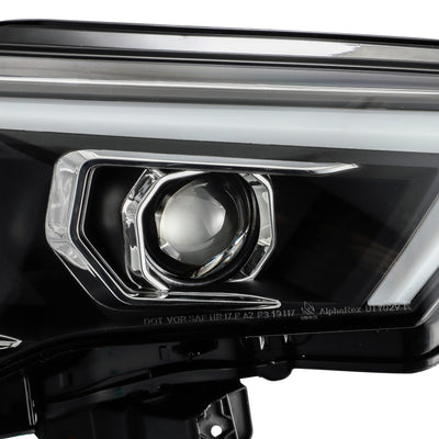 ALPHAREX - 14-20 Toyota 4Runner PRO-Series Projector Headlights Black-Lighting-Deviate Dezigns (DV8DZ9)