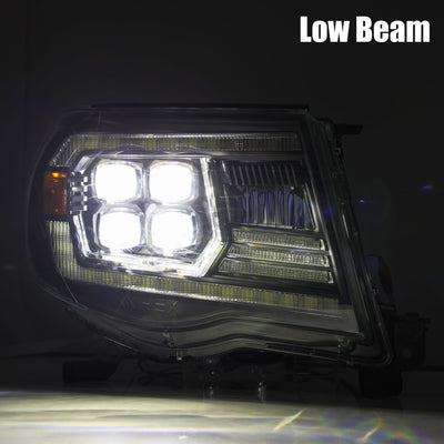 ALPHAREX - 05-11 Toyota Tacoma NOVA-Series LED Projector Headlights Black-Lighting-Deviate Dezigns (DV8DZ9)