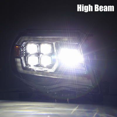 ALPHAREX - 05-11 Toyota Tacoma NOVA-Series LED Projector Headlights Chrome-Lighting-Deviate Dezigns (DV8DZ9)