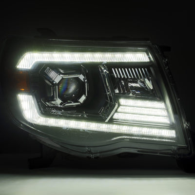 ALPHAREX - 05-11 Toyota Tacoma LUXX-Series LED Projector Headlights Alpha-Black-Lighting-Deviate Dezigns (DV8DZ9)