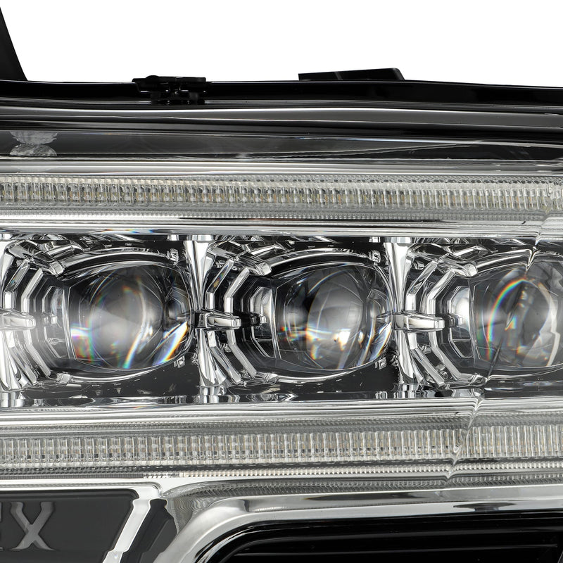 ALPHAREX - 16-20 Toyota Tacoma NOVA-Series LED Projector Headlights Chrome-Lighting-Deviate Dezigns (DV8DZ9)