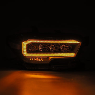 ALPHAREX - 16-20 Toyota Tacoma NOVA-Series LED Projector Headlights Alpha-Black-Lighting-Deviate Dezigns (DV8DZ9)