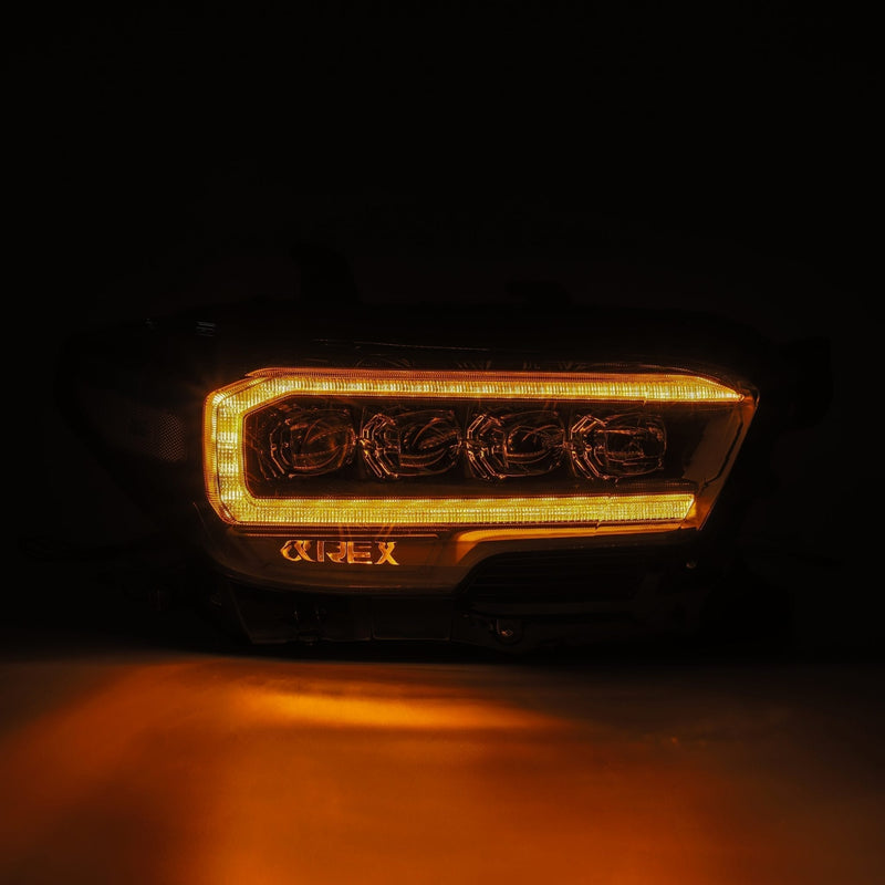 ALPHAREX - 16-20 Toyota Tacoma NOVA-Series LED Projector Headlights Alpha-Black-Lighting-Deviate Dezigns (DV8DZ9)