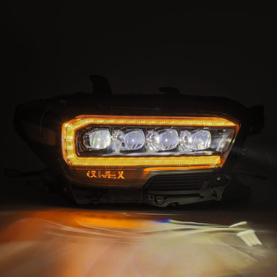 ALPHAREX - 16-20 Toyota Tacoma NOVA-Series LED Projector Headlights Black-Lighting-Deviate Dezigns (DV8DZ9)