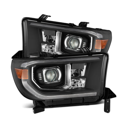 ALPHAREX - LUXX | Black | 2007-2013 Toyota Tundra-Headlights-Deviate Dezigns (DV8DZ9)