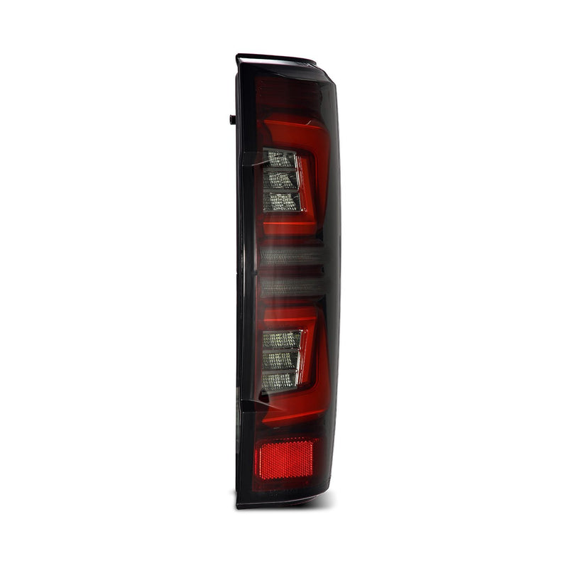 ALPHAREX - PRO | Red Smoke | 2017-2019 Ford Super Duty-Tail Lights-Deviate Dezigns (DV8DZ9)