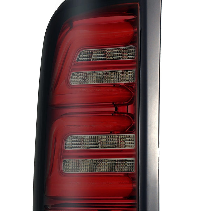 ALPHAREX - PRO | Red Smoke | F-150 97-03 | Super Duty F-250 / F-350 99-16-Tail Lights-Deviate Dezigns (DV8DZ9)