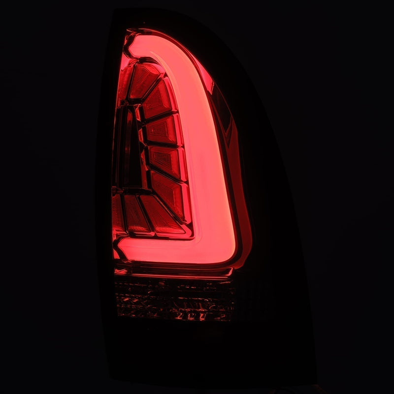 ALPHAREX - 05-15 Toyota Tacoma PRO-Series LED Tail Lights Jet Black-Lighting-Deviate Dezigns (DV8DZ9)