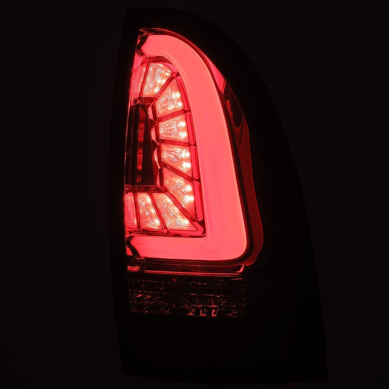 ALPHAREX - 05-15 Toyota Tacoma PRO-Series LED Tail Lights Jet Black-Lighting-Deviate Dezigns (DV8DZ9)