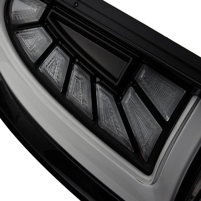 ALPHAREX - 05-15 Toyota Tacoma PRO-Series LED Tail Lights Jet Black-Lighting-Deviate Dezigns (DV8DZ9)