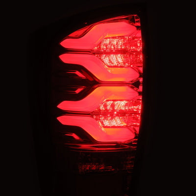 ALPHAREX - 16-20 Toyota Tacoma PRO-Series LED Tail Lights Red Smoke-Lighting-Deviate Dezigns (DV8DZ9)