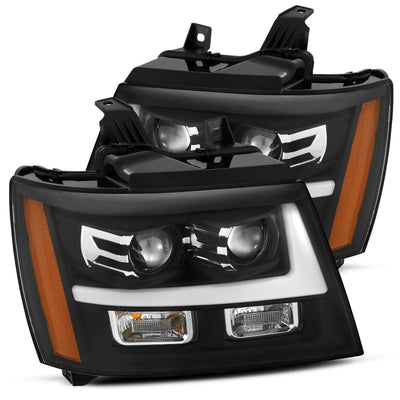 ALPHAREX - LUXX | Black | 07-14 Chevrolet Tahoe / Suburban / 07-13 Avalanche (ETA begin of Jun)-Tail Lights-Deviate Dezigns (DV8DZ9)