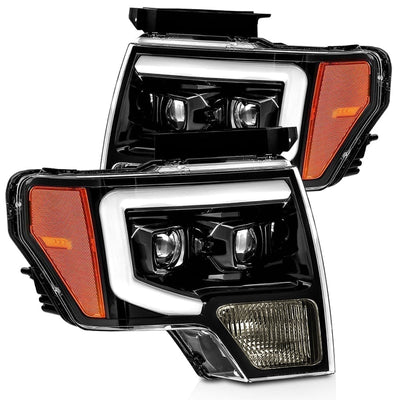 ALPHAREX - PRO | Jet Black | F-150 | 09-14-Head Lights-Deviate Dezigns (DV8DZ9)