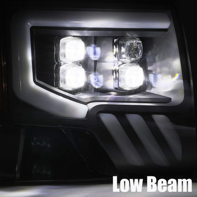 ALPHAREX - NOVA | Jet Black | F-150 | 09-14-Head Lights-Deviate Dezigns (DV8DZ9)