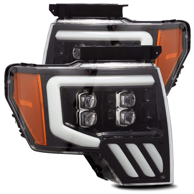 ALPHAREX - NOVA | Jet Black | F-150 | 09-14-Head Lights-Deviate Dezigns (DV8DZ9)