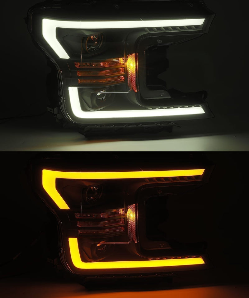 ALPHAREX - LUXX | Clear | F150 | 18-20-Headlights-Deviate Dezigns (DV8DZ9)