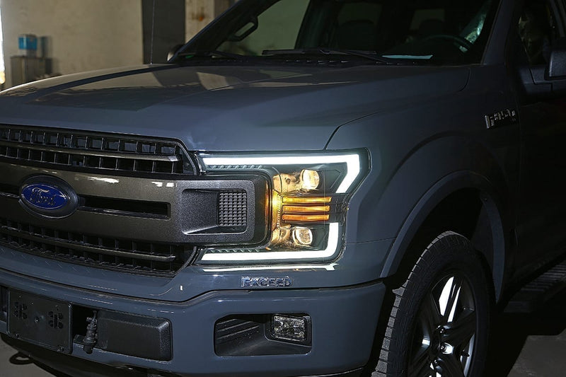 ALPHAREX - LUXX | Clear | F150 | 18-20-Headlights-Deviate Dezigns (DV8DZ9)