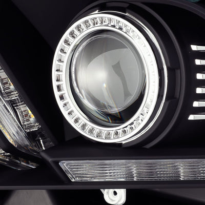 Alpharex - LUXX | Black | Ford Mustang | 10-12-Headlights-Deviate Dezigns (DV8DZ9)