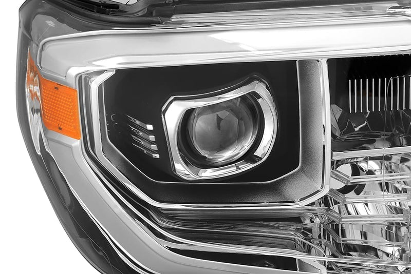 ALPHAREX - 14-20 Tundra PRO-Series Headlights Chrome-Lighting-Deviate Dezigns (DV8DZ9)