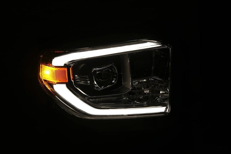 ALPHAREX - 14-20 Tundra PRO-Series Headlights Chrome-Lighting-Deviate Dezigns (DV8DZ9)