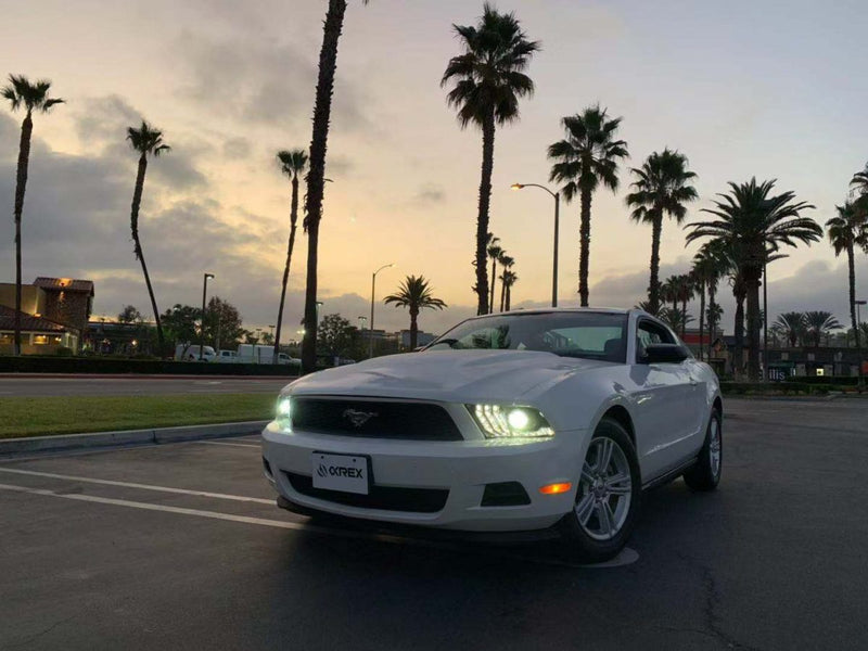 Alpharex - LUXX | Black | Ford Mustang | 10-12-Headlights-Deviate Dezigns (DV8DZ9)