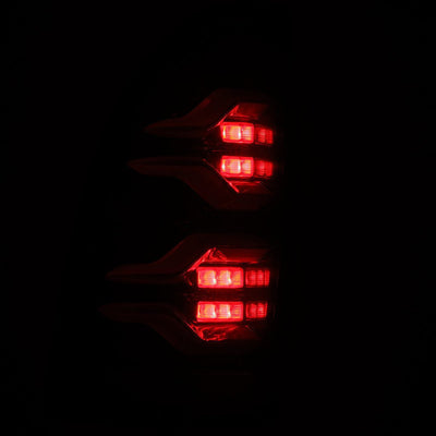 ALPHAREX - LUXX Tail Lights | Black-Red | Toyota Tacoma 05-15-Lighting-Deviate Dezigns (DV8DZ9)