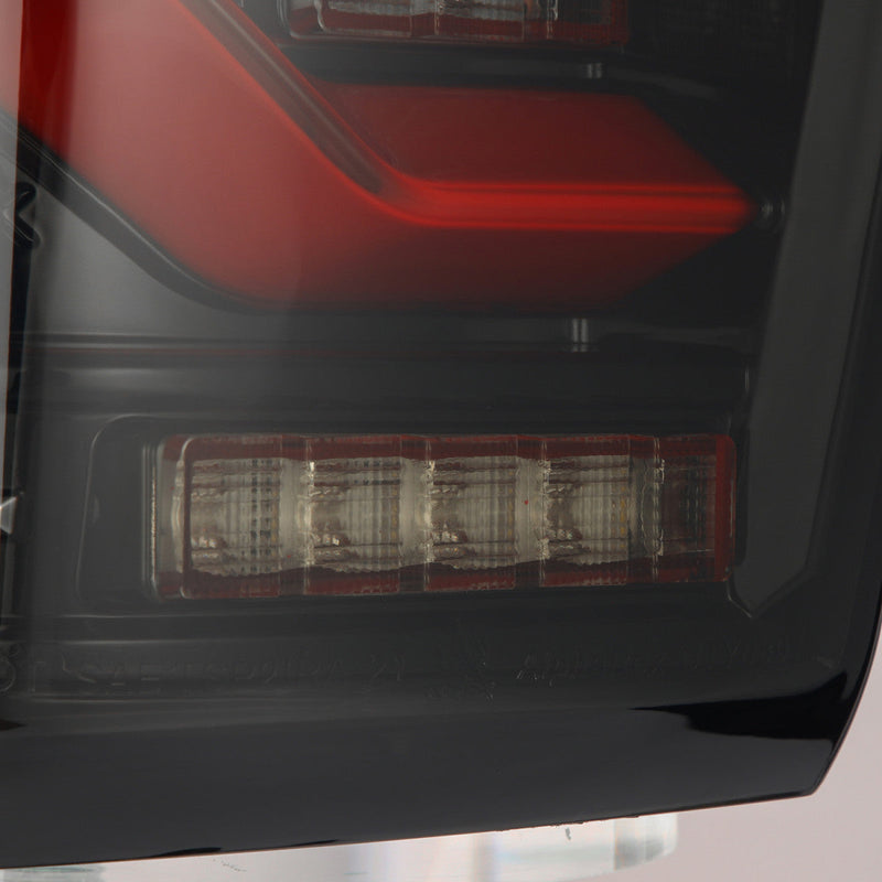 ALPHAREX - LUXX | Black-Red | Toyota Tacoma 16-22 (ETA end of Apr)-Tail Lights-Deviate Dezigns (DV8DZ9)