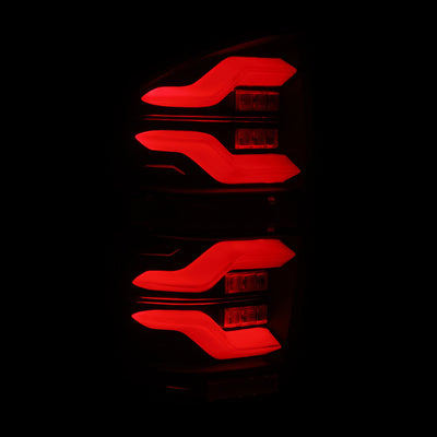 ALPHAREX - LUXX | Black-Red | Toyota Tacoma 16-22 (ETA end of Apr)-Tail Lights-Deviate Dezigns (DV8DZ9)