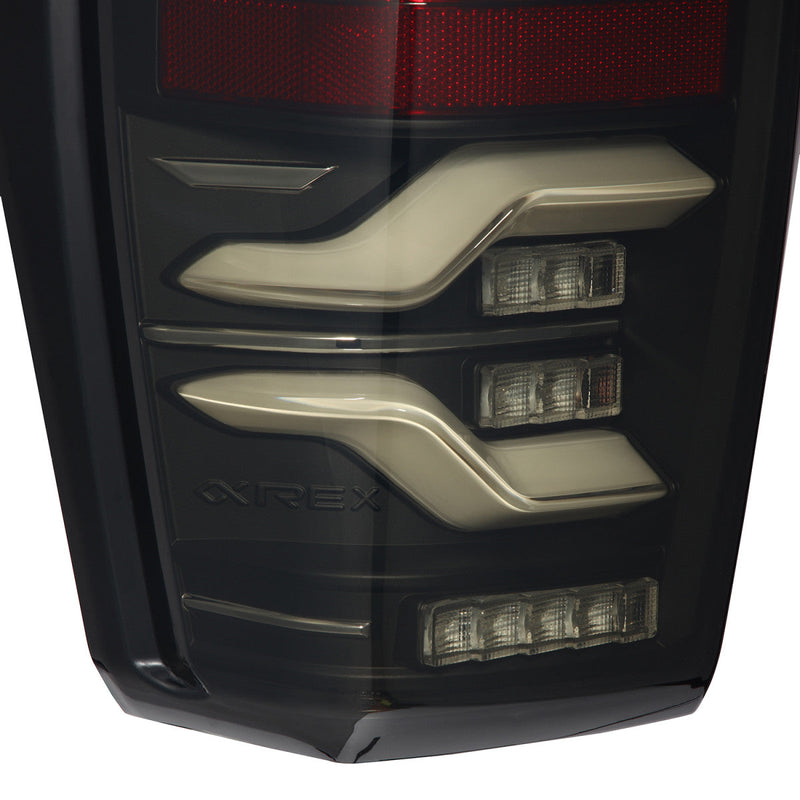 ALPHAREX - LUXX | Black | Toyota Tacoma 16-22 (ETA begin of Jun)-Tail Lights-Deviate Dezigns (DV8DZ9)