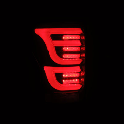 ALPHAREX - LUXX | Black-Red | 2007-2013 Toyota Tundra-Tail Lights-Deviate Dezigns (DV8DZ9)