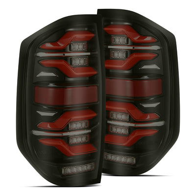 ALPHAREX - LUXX Tail Lights | Black-Red | Toyota Tundra 14-21-Tail Lights-Deviate Dezigns (DV8DZ9)