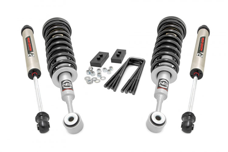 Rough Country | 2 Inch Lift Kit | Lifted Struts | Ford F-150 2WD (2004-2008)