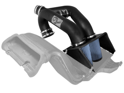 aFe MagnumFORCE Pro 5R Stage-2 XP Intake System 16 Ford F-150 EcoBoost V6-2.7L/3.5L (tt) (Blk)-Cold Air Intakes-Deviate Dezigns (DV8DZ9)