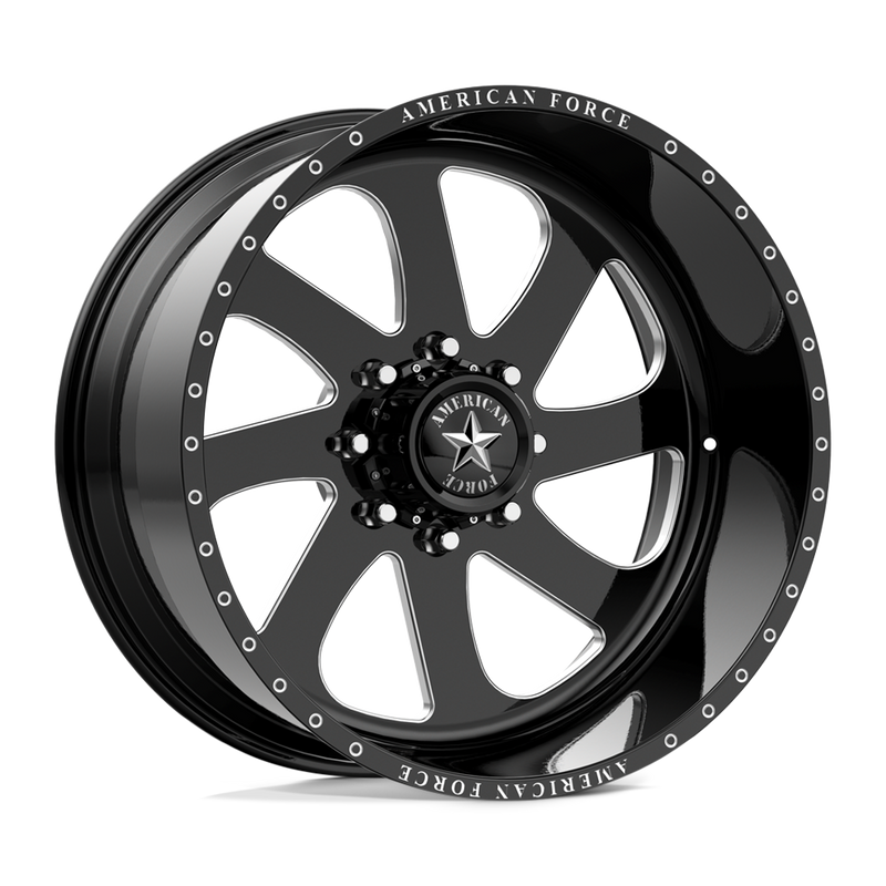 American Force -  75 Burnout SS - Black and Milled